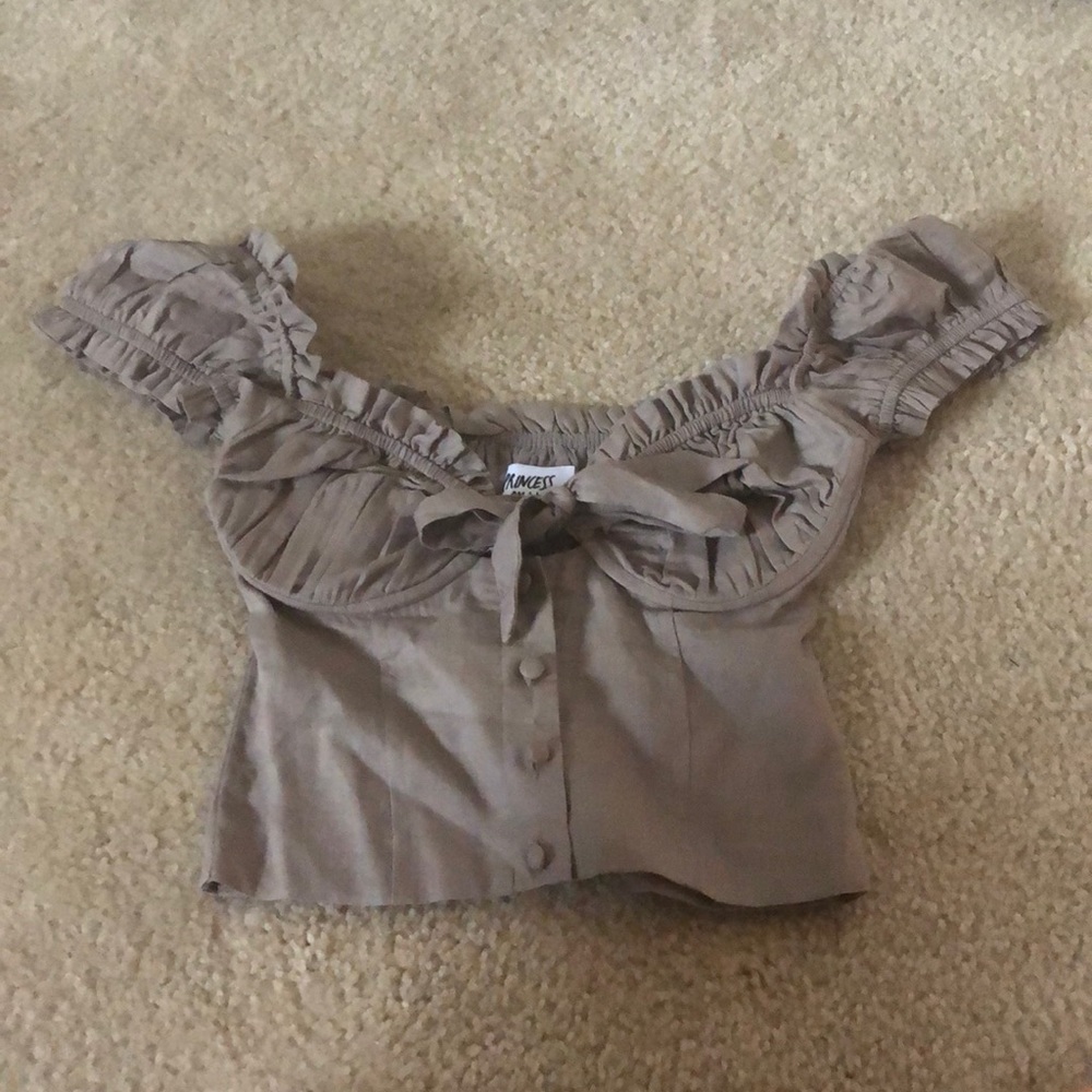 BNWOT princess polly crop top